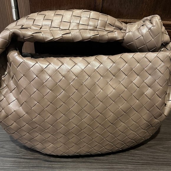 New Bottega Veneta Brown Teen Jodie Shoulder Bag - Picture 6 of 8